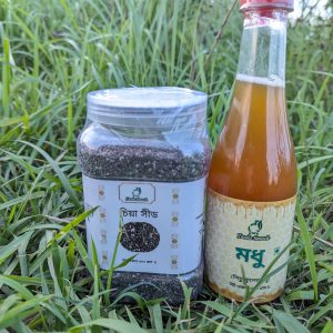মধু ও চিয়া সীড কম্বো ( লিচু)